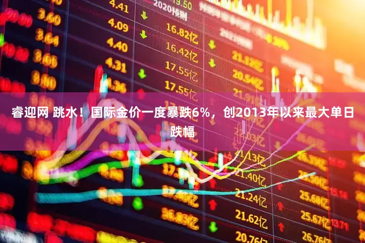 睿迎网 跳水！国际金价一度暴跌6%，创2013年以来最大单日跌幅